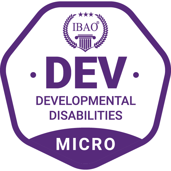 Developmental Disabilities badge
